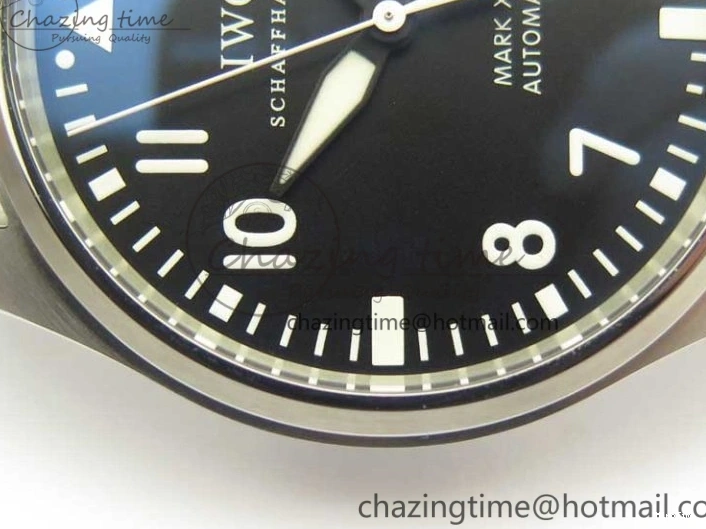 MIROTIME 0107 Mark XVII IW326504 MKS 1:1 Best Edition Black Dial On SS Bracelet MIYOTA 9015 V Durable 7210